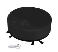 Robot aspirateur et balai | Forte aspiration pour poils d'animaux de compagnie | Appareil robotique pour cuisine, chambre, salle de bain, salon, restaurant, appartement