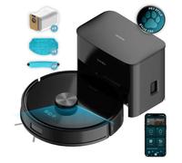 Robot Aspirateur et Laveur avec Base Autovidage Cecotec Conga X50. Moteur d'Aspiration 15000Pa, Base 4 en 1, Technologie Laser