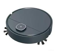 Robot aspirateur et serpillères pour combiné, aspirateurs de balayage 3 en 1 avec navigation intelligente, recharge automatique pour poils d'animaux, sols durs, capteur anti-collision (IS25B bleu