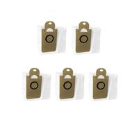 Robot aspirateur filtre HEPA sac à poussière brosse latérale. Compatible for ILife T10s. Accessoires de remplacement for le nettoyage ménager (Size : 5 dust bag)