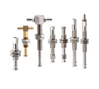 Robot aspirateur industriel, petite tête, ventouses M8/M10, dents en forme de T, tampon à ressort externe, matériel, tige de ventouse L44-M8-J6(L61-M10-J10)