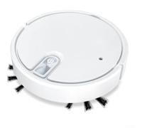 Robot aspirateur intelligent 3 en 1, nettoyeur de sol automatique avec fonction humidificateur, rechargeable, 30,5 cm, blanc noir disponible (blanc)