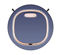 Robot aspirateur intelligent 3 en 1 pour nettoyage de sol - Bleu - 25 cm