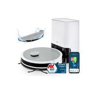 Robot Aspirateur Laveur avec Station de Vidange - MD11500 - 3000 Pa - Appli - Navigation Laser - Blanc