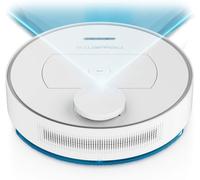 Robot aspirateur laveur blanc autonomie 120 min