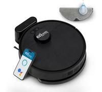 EZIclean Robot aspirateur laveur connecté I-Bot Z6 MAX Sans sac Noir, Gris