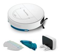 Aspirateur/laveur robot connecté Rowenta rr9077wh blanc G