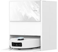 Robot Aspirateur Laveur DREAME Aqua10 Ultra Track Complete, Lavage 45 °C, Obstacles 6 cm, Vidage Auto, Nettoyage Auto de la Serpillière, Aspiration 25 kPa, Démêlage 100 %, Évite +240 Objets