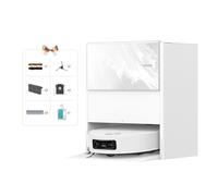 Robot Aspirateur Laveur DREAME Aqua10 Ultra Track Complete, Lavage 45 °C, Obstacles 6 cm, Vidage Auto, Nettoyage Auto de la Serpillière, Aspiration 25 kPa, Démêlage 100 %, Évite +240 Objets