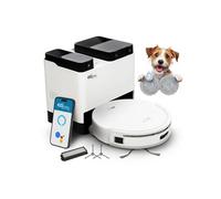 Robot aspirateur laveur EZIclean All In One Z12 Ultra avec base de vidage
