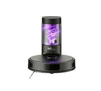 Robot aspirateur laveur LIDAR connecté avec base de vidage AirFlow X