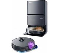 Robot aspirateur laveur LIDAR connecté avec base de vidage EZIclean® PureFlow X