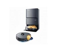 Robot aspirateur laveur LIDAR connecté avec base de vidage PureFlow MAX