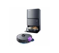 Robot aspirateur laveur LIDAR connecté avec base de vidage EZIclean® PureFlow X
