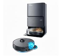 Robot aspirateur laveur LIDAR IA connecté avec base de vidage EZIclean® PureFlow ULTRA