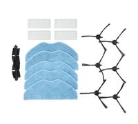 Robot Aspirateur Pièces pour Tefal pour X-plorer 75 S+ Roller Mop Robot | Comprend une brosse à rouleau, 5 serpillères, 4 filtres, 6 brosses latérales ; convient parfaitement pour tefal for x-plorer