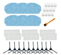 Robot aspirateur pour kit de pièces de rechange pour MAMNV BR150 BR151, ONSON pour G20, pour GTTVO, MANVINS Accessoires de rechange avec brosses latérales, tampons lavables