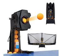 Robot automatique de tennis de table, lanceur de balle de rotation à 36 degrés avec télécommande, machine d'entraînement de ping-pong pour la pratique en solo à la maison