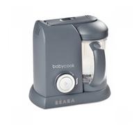 BEABA, Babycook Solo, Robot Bébé 4 en 1 Mixeur-Cuiseur, Cuisson Vapeur, Diversification alimentaire, Petits pots bébé maison, Dark Grey