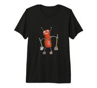 Robot Balai nº3 Balayage avec Style. T-Shirt Haut de Gamme