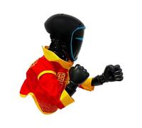 Robot Boxing Hand Puppet Interactive Fighting Doll Kids Punching Puppet Funny Prank Toy for Children Stress Relief Hand-Controlled Action Toy Gift