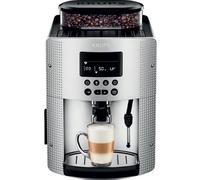 Krups Machine à café automatique Essential EA815E70 – Broyeur, mousseur à lait, 15 bars, argent
