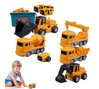 Robot Car Toys - Transformer la voiture robot de jouet, voiture robot jouet multi-usages | Voiture de jouet assemblée d'ingénierie de transformation magnétique multifonctionnelle, véhicules de