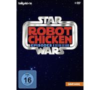 ROBOT CHICKEN - ROBOT CHICKEN STAR WARS-EPISODES I AND II AND III 3 DVD NEUF