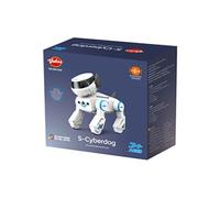 Robot chien Bluetooth programmable, interactif avec yeux LED multicolores, chant et danse, télécommande, rechargeable, blanc, jouet enfants