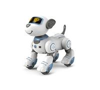 VATOS Robot chien enfant jouet télécommandé - Toucher interactif et suivi - Chien robot avec 17 fonctions - Danse programmable - Musique RC - Jouet 3 à 12 ans