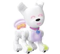 Lansay Robot Chien interactif Dog-E – Personnalisable par application, dès 6 ans – Blanc