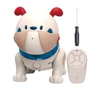 Robot Chien | Jouet Interactif pour Chiot avec de la Musique et des Lumières,Formateur De Compétences Linguistiques | Pour Garçons Adultes Soulagement De L'Ennui Anniversaire Noël Pâques Maison