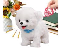 Robot Chien - Jouets en Peluche avec Fonctions robotiques - Jouet Robot Chiot pour Jeu de rôle - Cadeau d'anniversaire pour et Filles - pour la Maison, Les Voyages, Le Jardin - Intérieur