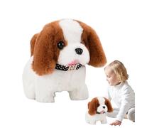 Robot chien | Robot chiot chien - Chien robot douillet avec auto-mouvement - Animal de compagnie d'intérieur interactif pour , adultes et personnes âgées - Société ludique STEM