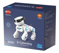 Robot chien VATOS Bluetooth programmable, interactif avec yeux LED multicolores, chant et danse, télécommande, rechargeable, blanc, jouet enfants Blanc