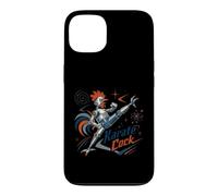 Robot Coq Vintage karaté rétro Atomique Kick Fighter Coque pour iPhone 13