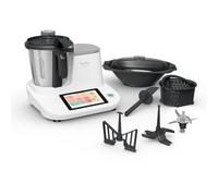 Robot cuiseur avec balance Moulinex Click & Cook HF506110 1400 W blanc