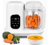 Robot Cuiseur Mixeur Bebe avec Panier Vapeur,Robot Multifonction pour Bebe | Cuisson Vapeur, Mixage Intégré, Pour Bébé, Multifonction, Alimentation Bébé