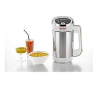 Robot cuiseur Moulinex Easy Soup Blender Chauffant - 1000W - Capacité 1,2L - Soupe, Velouté, Compote, Smoothies