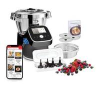 Moulinex I-Companion Touch Pro HF93D8 1550 W 4,5 L Noir, Acier inoxydable