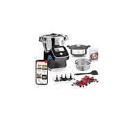 Moulinex I-Companion Touch Pro HF93F810 robot ménager Noir, Acier inoxydable