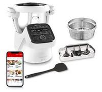 Robot cuiseur Multifonctions Moulinex Companion XL HF80DB10 1550 W Blanc Inox poli H