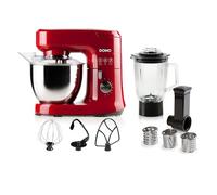 DOMO Robot de cuisine avec blender 700W, rouge DO9145KR