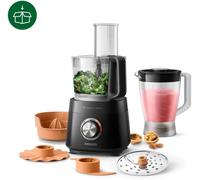 Philips Viva Collection HR7510/10 Robot multifonction compact - 29 fonctions - Noir