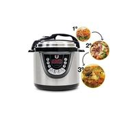 Cecotec 02003 autocuiseur 6 L Noir, Acier inoxydable 1000 W