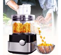 Robot Culinaire, 600W, 5 litres, 5 en 1, Hachoir à Viande, Mélangeur, Râpe, Hachoir à Légumes, Lame Interchangeable, pour La Maison,Commerciaux