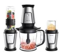 Robot culinaire BioloMix TB23M 3 en 1 multifonction presse-agrumes portable 700 W moulin à café et épices hachoir à viande smoothies G