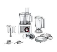 Bosch MC812S814 robot de cuisine 1250 W 3,9 L Acier inoxydable, Blanc