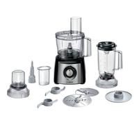 Bosch MCM3PM386 robot de cuisine 900 W 2,3 L Noir, Transparent