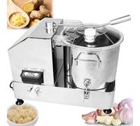 Robot culinaire commercial, hachoir à légumes électrique 1800W,vitesse réglable de 1000 à 2500tr/min, for légumes, fruits, gingembre, ail, viande
